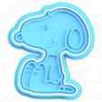 9.jpg Fichier 3D Snoopy Cookie Cutters, jeu de 12・Objet pour impression 3D à télécharger
