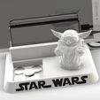 Untitled 565.jpg BABY YODA - ANDROID - CELL PHONE AND TABLET HOLDER