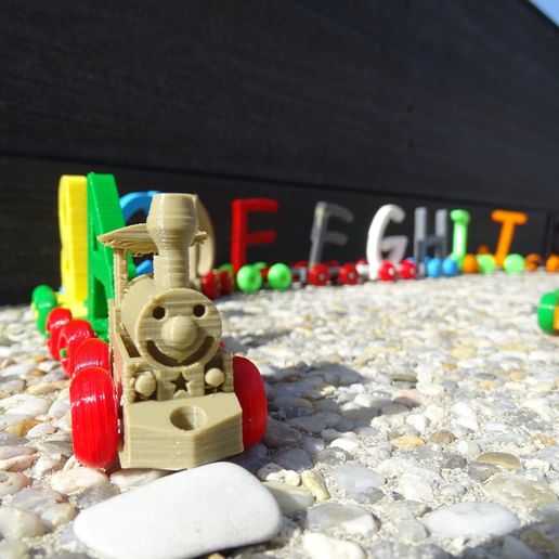 Alphabet Train - 3D model önizlemesi