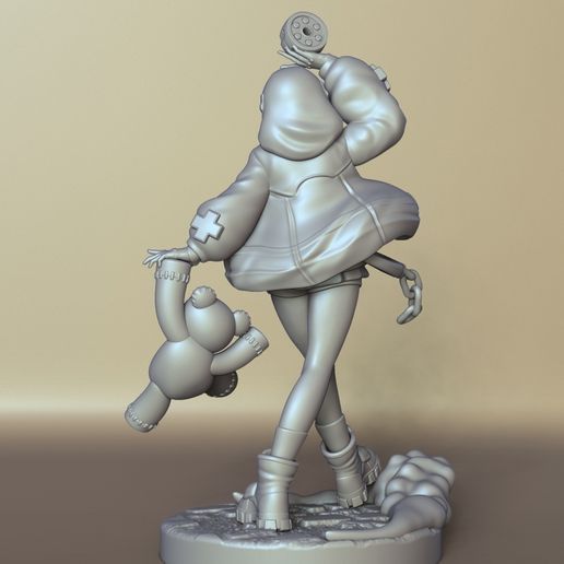 891.jpg BRIDGET - Guilty Gear STL 3D PRINT