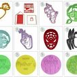 rec2.jpg Over 200 Cookie Cutters - Fondant - Different Themes and Sizes