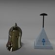 Dr_Fate.jpg Dr Fate helmet and base // Dr Fate Helmet and stand 3D print model
