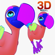 portada-DFS.png OSTRICH OSTRICH - DOWNLOAD OSTRICH 3d model - animated for blender-fbx-unity-maya-unreal-c4d-3ds max - 3D printing OSTRICH 2D POKÉMON DINOSAUR BIRD CARTOON