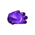 HandCanHolder.stl Hand Can Holder - realistic, lowpoly, and wireframe