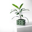 misprint-0091.jpg The Eldan Planter Pot with Drainage | Modern and Unique Home Decor for Plants and Succulents  | STL File