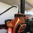Ender 3, 3 V2, 3 pro, 3 max, двойной 40-мм осевой вентилятор hot end duct / fang. CR-10, прямой привод Micro Swiss и совместимость с боуденом. Для печати не требуется поддержка