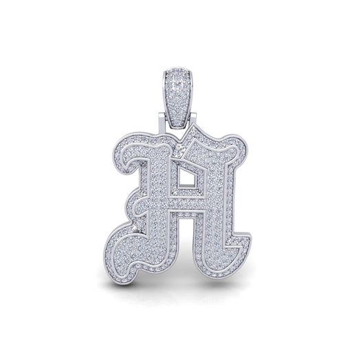 capital latter  H 3d Model and Render 3D model