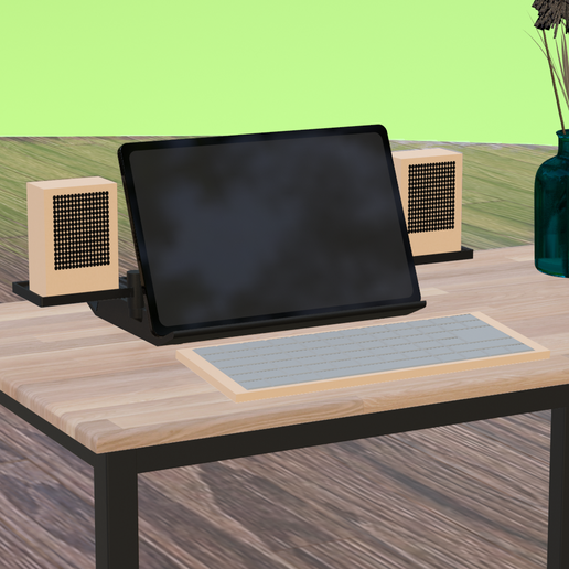 SET OF 4 TABLET HOLDERS