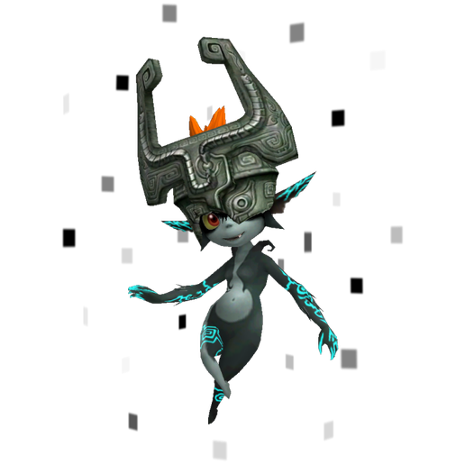 Midna Zelda 3D model
