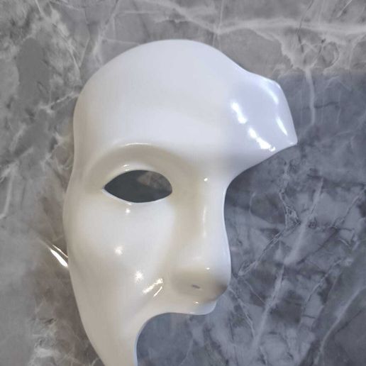 🎭 MASK OF THE PHANTOM OF THE OPERA・ STL File for 3D printing・Cults