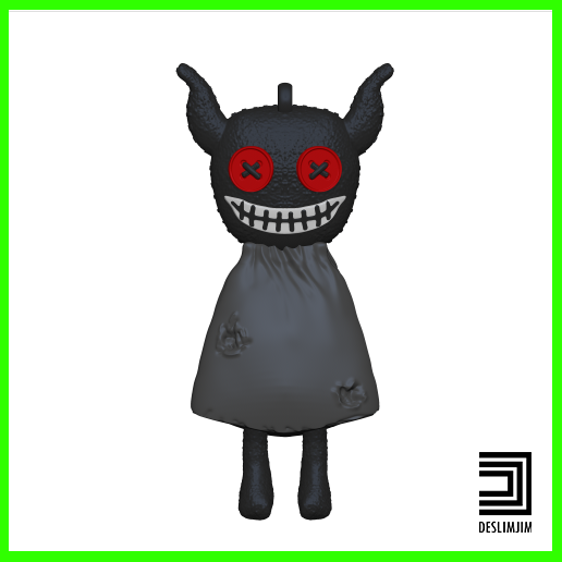 Inspetora Koo Kyong-Yi Gukyeongi Keychain Netflix Serie 3D model