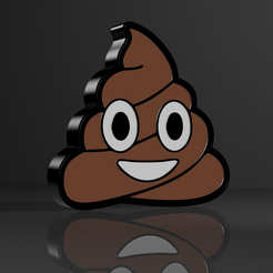 1.png 3D file Pile Of Poop V2 Lamp・3D print object to download, tweety35