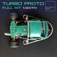 a8.jpg Fichier 3D TURBO PROTO 3 roues FULL MODELKIT 1/24・Modèle à imprimer en 3D à télécharger