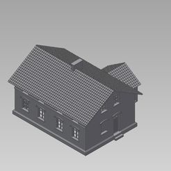 Bergarbeiterhaus_2.jpg Бесплатный 3D файл Дом шахтера - Bergarbeiterhaus・3D-печатная модель для загрузки