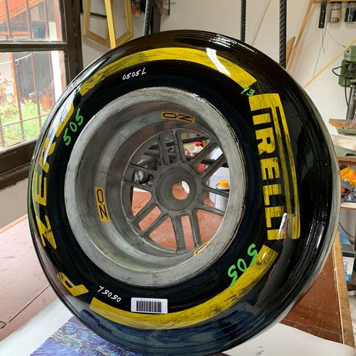 F1 Pirelli Pzero 3D model