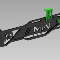 2.jpg Fichier STL Modern Warfare GPU Bracket・Design imprimable en 3D à télécharger