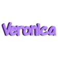 veronica.stl Veronica name party text 20cm
