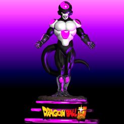 black-freezer-render1.jpg Archivo STL BLACK FREEZER MANGA DRAGON BALL SUPER・Plan de impresora 3D para descargar