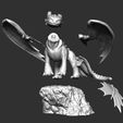 despeice.jpg Archivo STL Toothless - How to train your dragon for 3d print model・Plan para descargar y imprimir en 3D
