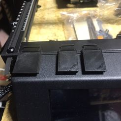 IMG_3195.jpeg Archivo STL gratis Ranura para tarjeta SD Ray5 más larga, enchufe para cable de PC e interruptor de encendido y apagado cubiertas abatibles impresas en su lugar・Objeto imprimible en 3D para descargar