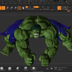 hulk1.jpg OBJ file HULK・3D printer design to download