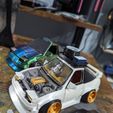 Набор для создания модели автомобиля Nissan 200sx Tooned