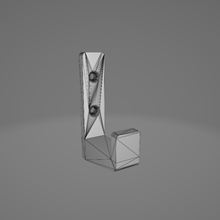 x.png STL file Xbox console holder・3D printable model to download