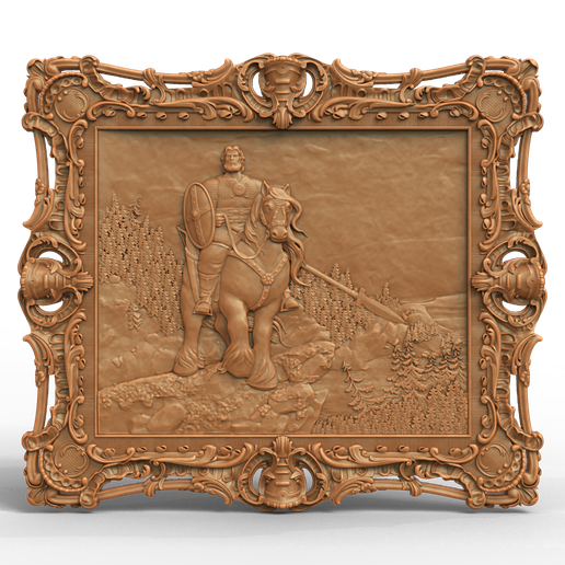 5139-Viking,-Warriors-88.png 3D Model STL File for CNC Router Laser & 3D Printer 5139 Viking, Warriors 88