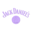 Jack_Daniels_Full.stl JACK DANIEL'S WALL ART 2D