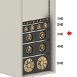 Full-View-1.png Server rack 3 U fan mount (3 U fan unit 19" server rack)
