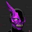 001e.jpg Corpse Husband Mask - Rabbit Face Mask - Halloween Cosplay 3D print model