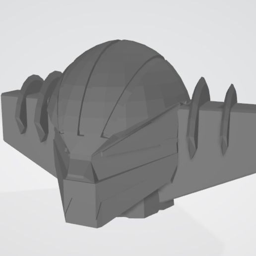 Head Jeeg Robot for Lego Minifigs custom 3D model