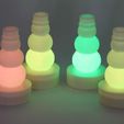 IMG_8445_display_large.JPG Parametric LED Tea Light Snowman Hat