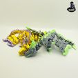 IMG_19105.jpg Majestic Elder Dragon - Fully Articulated - Print in Place - No Supports - with Articulated Wings - Flexi