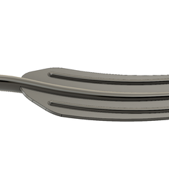 paddle_v14 v10-02.png Файл STL A real paddle blade for a rowing oar boat for 3d print cnc・Шаблон для 3D-печати для загрузки, Dzusto