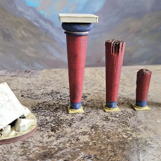 Mycenaean Columns