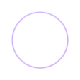 31 - Clock ring offcenter 3.stl Solar System Clock / Blip Clock / Sci-Fy Clock / Radar Clock / Space Clock / Spider Clock