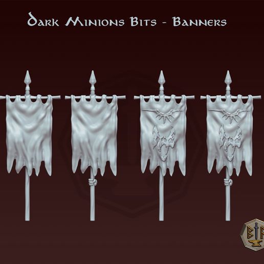 dm-banners1.jpg Dark Minions Complete Set