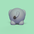 Cod2333-RoundBabyElephant-4.jpg Round Baby Elephant
