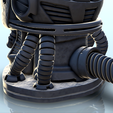 8.png Cyber robot with pipes dice mug (23) - Holder Beer Can Storage Container Tower Soda Box DnD RPG Boardgame 33cl 25cl 12oz 16oz 50cl Beverage W40k 40 000 SciFi Futuristic