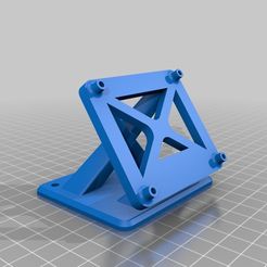 a76c85d2361287c4a5536112f11515fc.png Free 3D file Raspberry Pi Display Case with Wanhao i3 mount・3D printing design to download