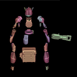 blender_SniyqwXXwY.png Deadlock Cosplay Wrecker Default costume Valve's Deadlock Full armor and weapon Revolver Hell Gun Shotgun Sword Saber Cosplay Kit , kitbash ALl in one