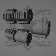 50mm-rails-render.jpg Airsoft Silencer "Build'a'Can"