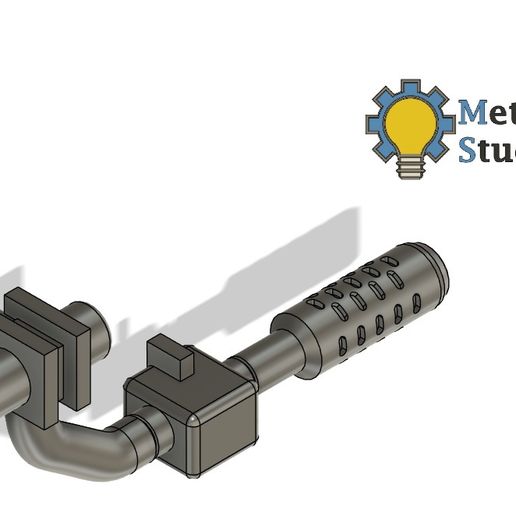 Legacy Crashbar Replacement Pipe 3D model
