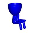 Vaso_11_Azul_1.jpg JARRÓN MACETA ROBERT 11 - VASE FLOWERPOT ROBERT 11