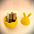 easter-egg-open-box-8.jpg Easter Bunny Surprise Egg, Open box adn decor, no support, one go, Ready to Print, 3D STL, 3MF File Digital Download 2 projetcs