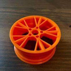 WheelRimOrange.jpg Бесплатный STL файл Wheel Rim model 3・3D-печатная модель для скачивания