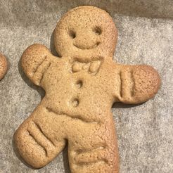 Ging-Image.jpg STL file Cookie Cutter - Ginger Bread Man・3D printing template to download