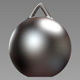 1 - Copy.PNG Free 3D file Christmas Ball - customise and print your own・3D printable model to download, Valdis