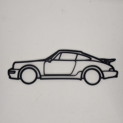 【国内正規総代理店アイテム】 type Turbo 911 Porsche decoration Wall 🖼️ 964・ File STL 